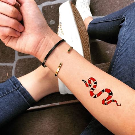 gucci snake temporary tattoo|Gucci Snake Temporary Tattoo Sticker (Set of 2).